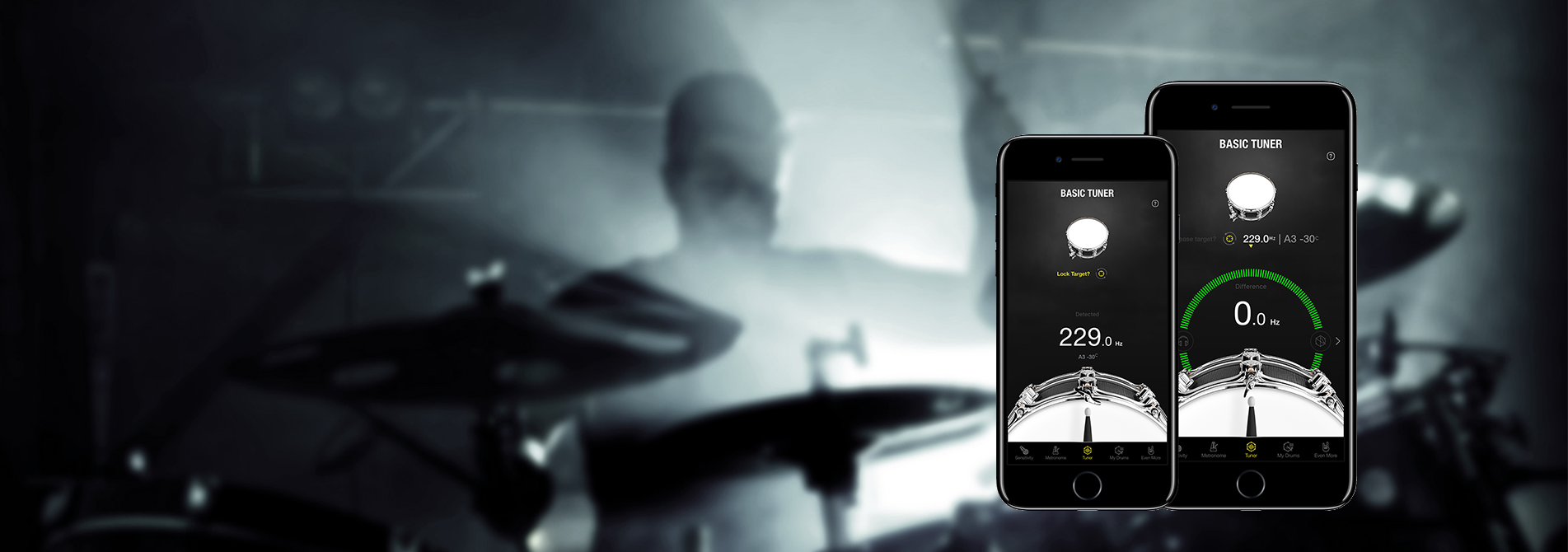 Програма Drumtune PRO Drum Tuning для iOSПрограма Drumtune PRO Drum Tuning для iOS  